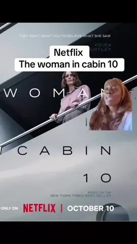 Chaotic movie: Netflix The Woman in Cabin 10 will premiere on #netflix October 10th @Netflix #BookTok #movie #movierecommendation #netflixmovies #fyp 