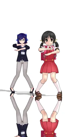 粛聖!! ロリ神レクイエム_Aメロ - 可愛ユキ 友人A -   Music : ダイダイダイダイダイキライ - 初音ミク VS 重音テト / Motion: WTHN_Ross 様 / Model :  hololive運営様 Ⓒ2016 cover corp. かこみき様 / Effect : WorkingFloor2 針金P様