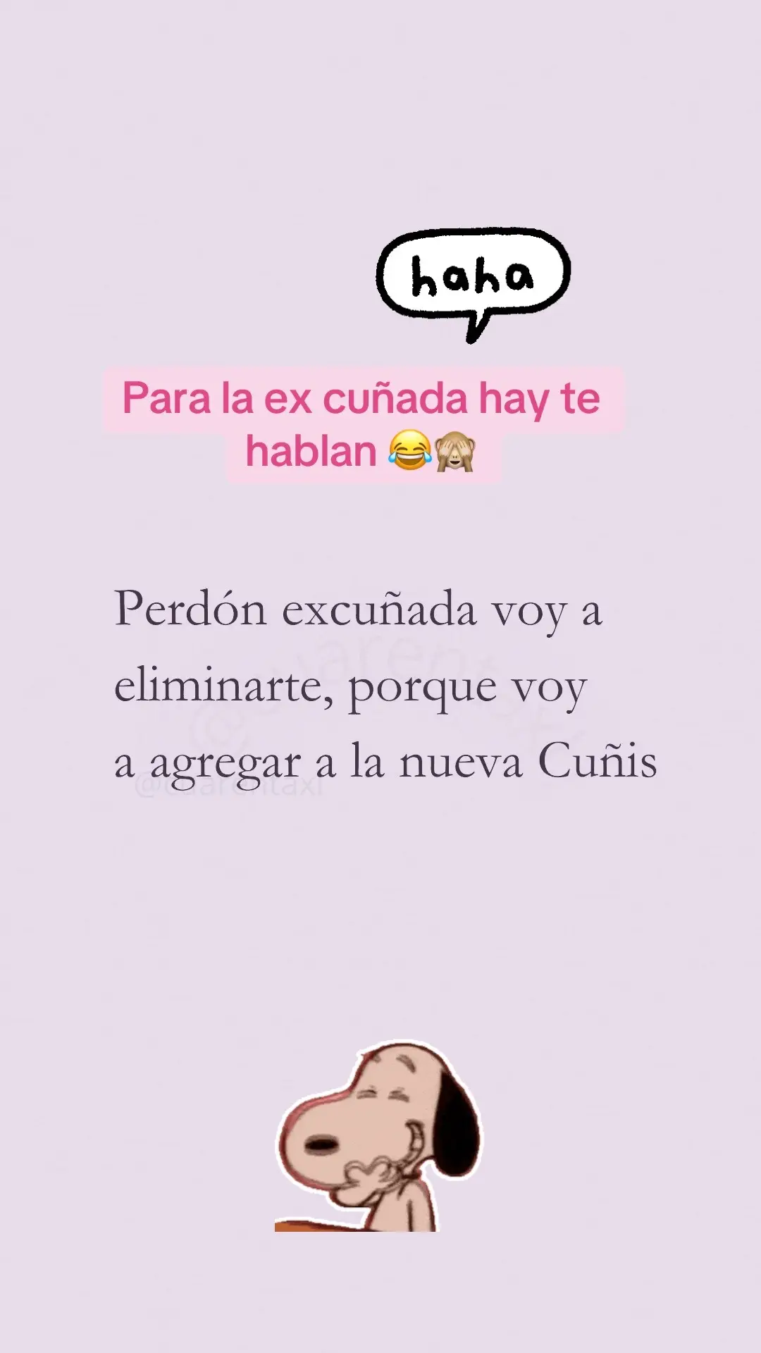 Para la ex cuñada que anda de chismosa siempre #paratipage #ex #cuñada #vete #noteinporta 