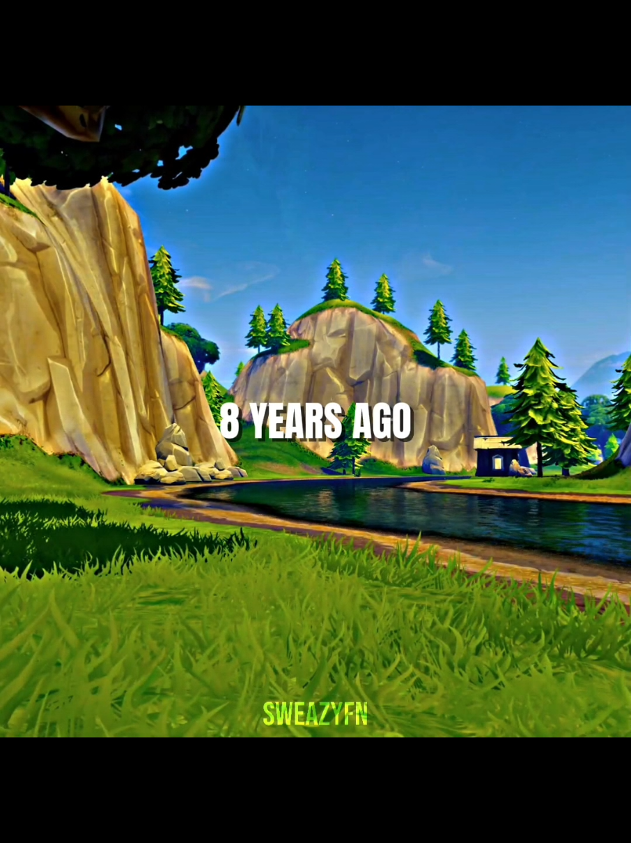 Fortnite is officially 8 years old 💔😔 | #fy#fortnite#chapter1#nostalgia#viral 