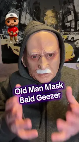 Old Man Mask Bald Geezer Mask #TikTokMadeMeBuyIt #DealDrops #CreatorClub #Mask #OldMan 