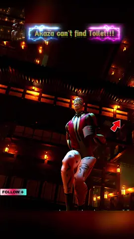 Akaza can’t find tollet!!!!! #zelda #akaza #skibidi #fyp #gaming 