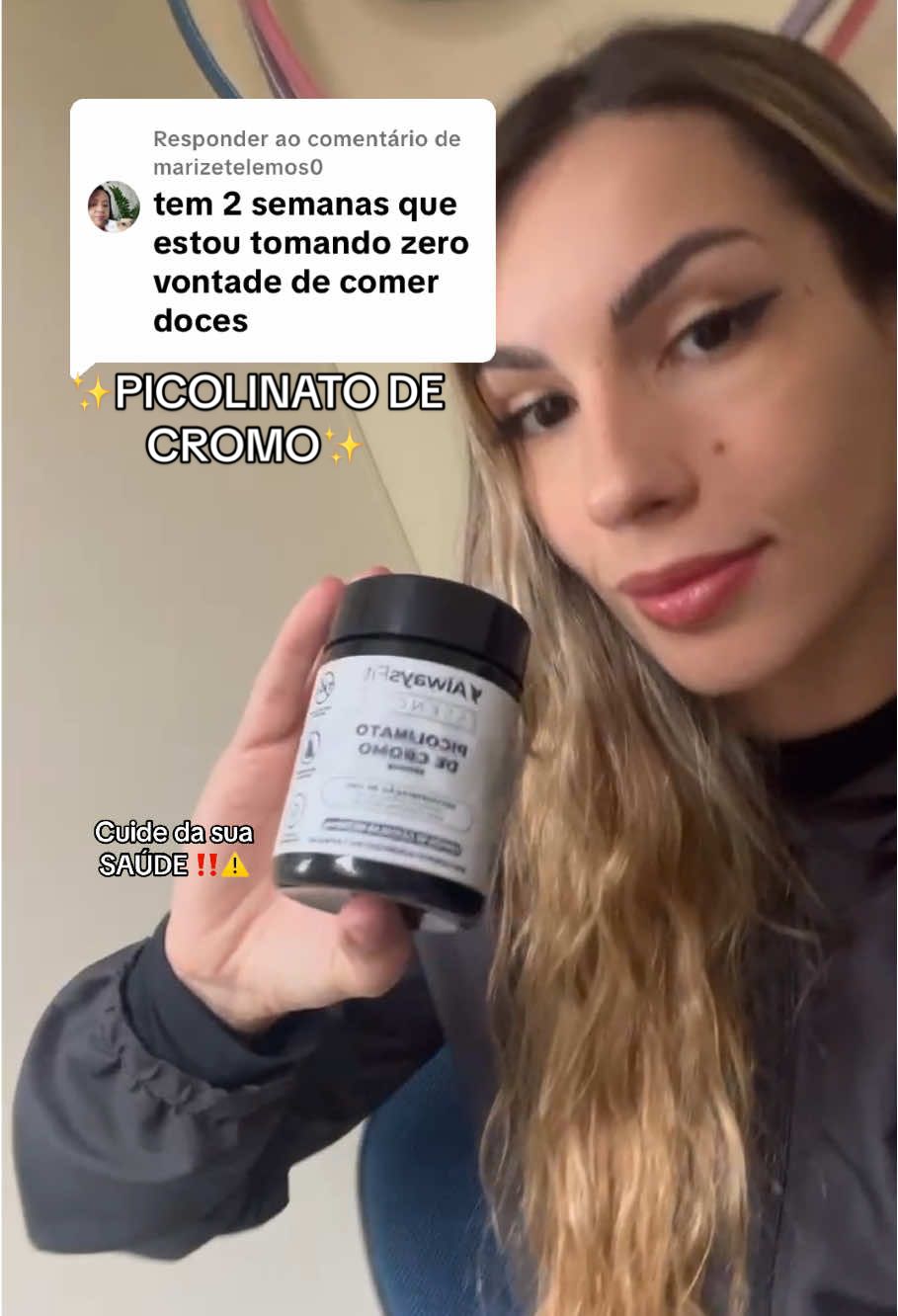 Respondendo a @marizetelemos0 Muito feliz com esses resultados ❤️ #saude #fyp #bemestar #picolinatodecromo #autocuidado