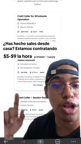 Pueden aplicar en el link de mi biografía, inglés y experiencia es requerido. Detalles en mi website del bio. #greenscreen #remotejob #sales #realestate