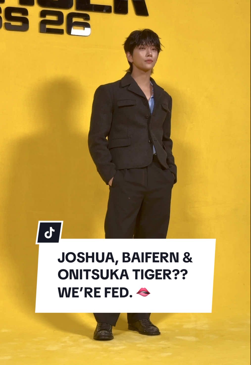 @Onitsuka Tiger ate that SS ‘26 show up. & how does Joshua look that effortlessly ethereal… and #Baifern ? Truly speechless. Watch on to see the looks from collection we’re def keeping our eyes on 👀 #joshuahong #joshuaseventeen #baifernbah #onitsukatiger 
