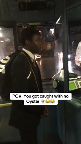 What’s mad is he caught this bus 3 times in a row and bucked the same driver 🤣🤣 #fyp #funnytiktok #schoollife #Stbons #AD