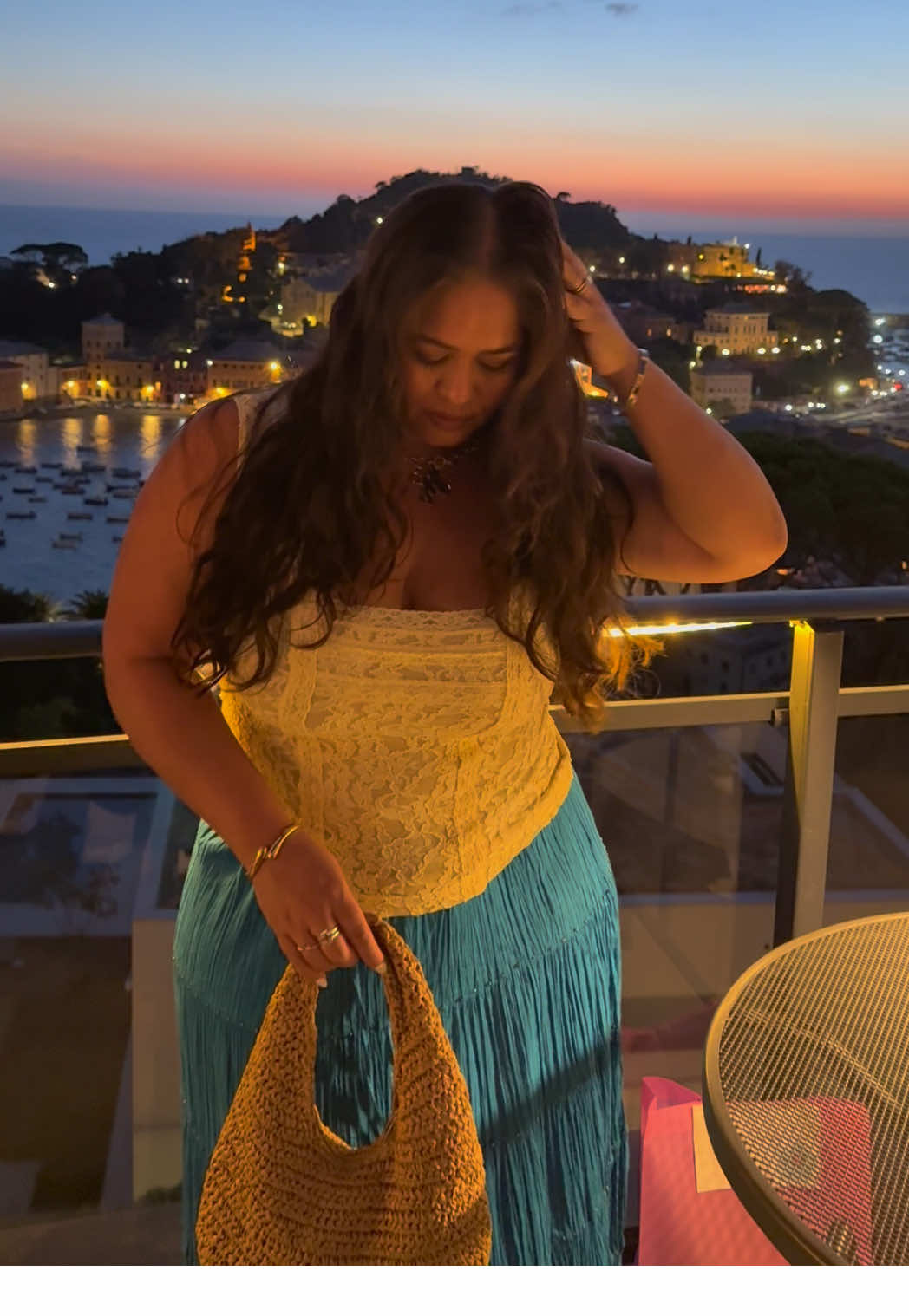 My bestie sending me videos back from her honeymoon in Italy of the outfits I styled used secondhand and vintage pieces from my brand 🥹💖 feel so grateful to be apart of her special moments 🥹😭🙏🏼 @amberfeniger  #bestfriend #honeymoon #italy #sustainablefashion #outfitinspo 