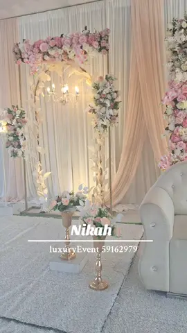 Nikah decor 🩷