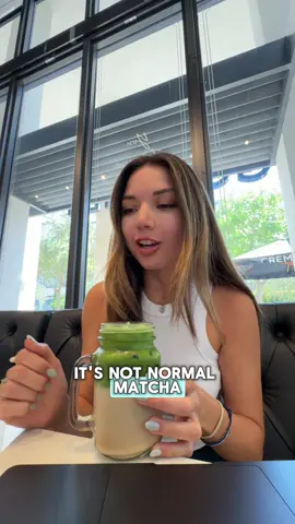 GAME CHANGER😍 I used to love lavender matcha but now I love this. It’s giving fall vibes🥰 #matchalover #matcha #coffeesubstitute #newdrink 