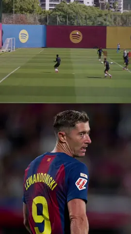😱 ¡GOLAZO DE LEWANDOWSKI! 🎥/ @fcbarcelona #tiktokfootballacademy #deportesentiktok #fcbarcelona 