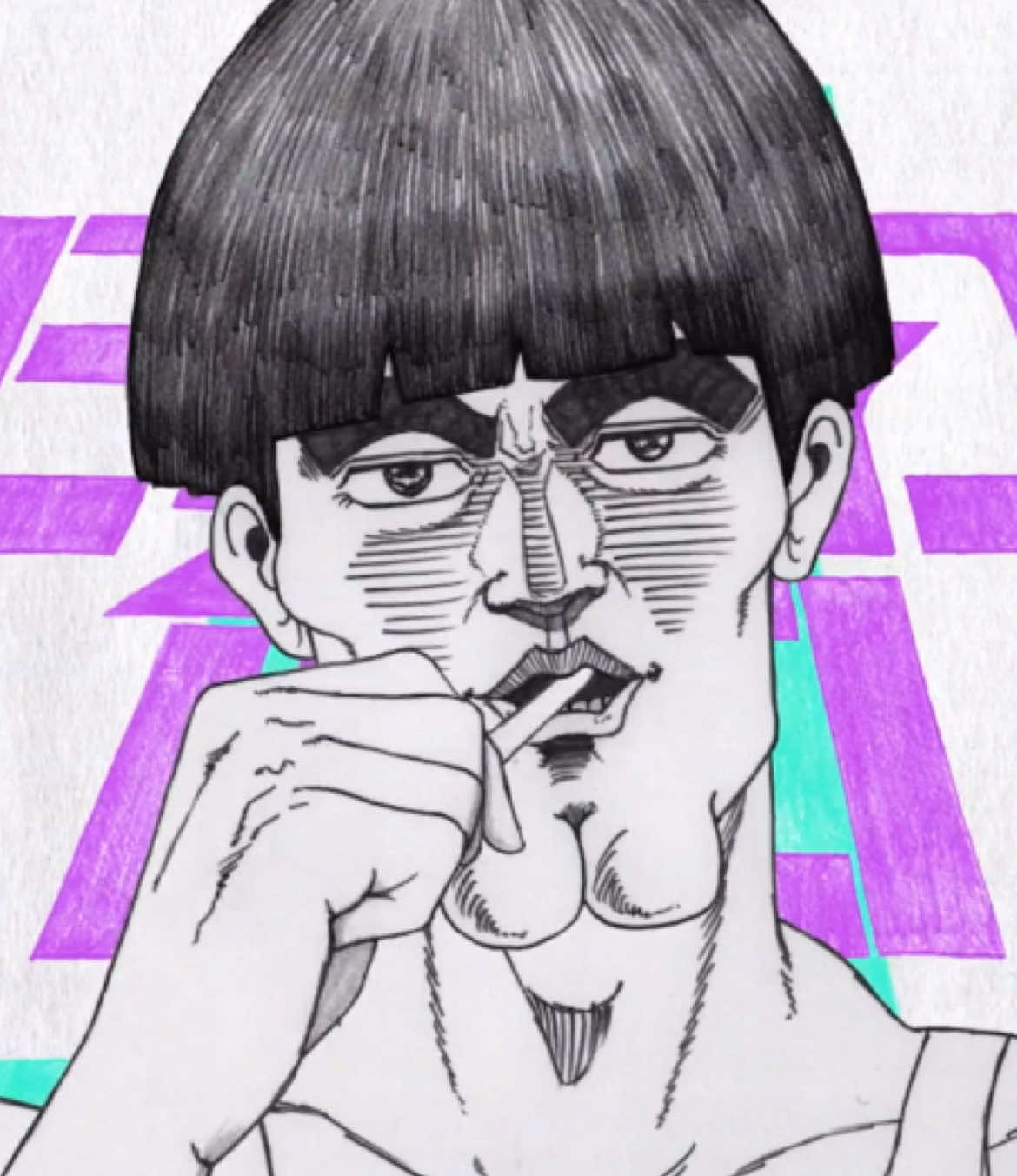 “Mob on a High Horse.” 😭🤣 Tags: #mobpsycho100 #reigenarataka #animefyp #onepunchman #chad 