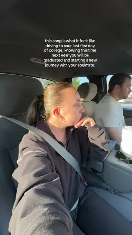 i’m sad college went by so quickly, but i seriously can’t wait for the start of our life together🤍  - - #college #senioryear #soulmate #ourlife #fyp 