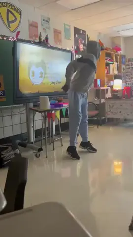 He stopped the class for a 