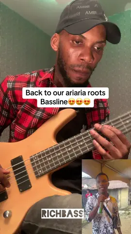 Ariaria basslines #basscover #bassist #basslines #africanpraise #bassplayer 
