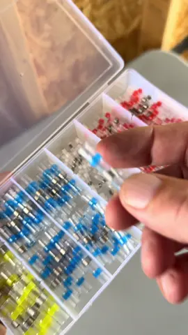 Solder Wire Connectors 200pc #automotiverepair #wireconnectors 
