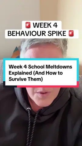 ✨Week 4 = the meltdown week  If your child suddenly seems more emotional, defiant or drained right now… you’re not imagining it. The school routine novelty has worn off, but their stamina hasn’t caught up yet. 💡 👉 Explosive meltdowns 👉 Backchat + refusal 👉 Bedtime battles It’s not bad parenting. It’s nervous system overload. This week: lower demands, prioritise rest, and pour on connection. ❤️ You’ve got this. Connection always beats correction. Follow @walkers.therapy for more behaviour decoding + calm parenting tools. #p#parentingp#parentingtipsp#parentsf#fypwalkerstherapy