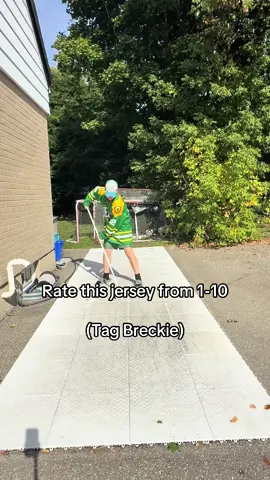 @Breckie Hill jersey from @chelwear #nhllegend #fyp #hockey #trickshot #breckiehill 