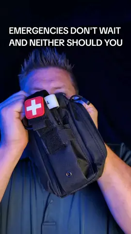 emergencies don't wait and neither should you get yourself this emergency first aid pouch and training tourniquet with medical shears to get started on your journey to responding to emergencies. #women #men #tactical 