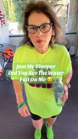 Dropping my blooper! Darn bee it my face twice! Glad I didn’t get stung by it 