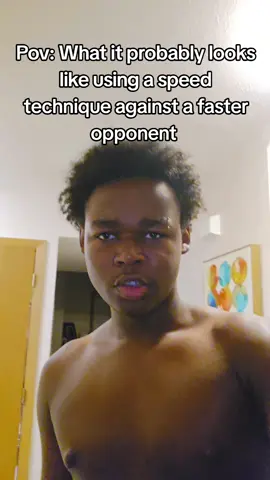 Goes from cool teleportation like speed to slowly running around real quick✌🏾😭 #anime  #hereskio #flashstep #rokushiki #speedblitz 