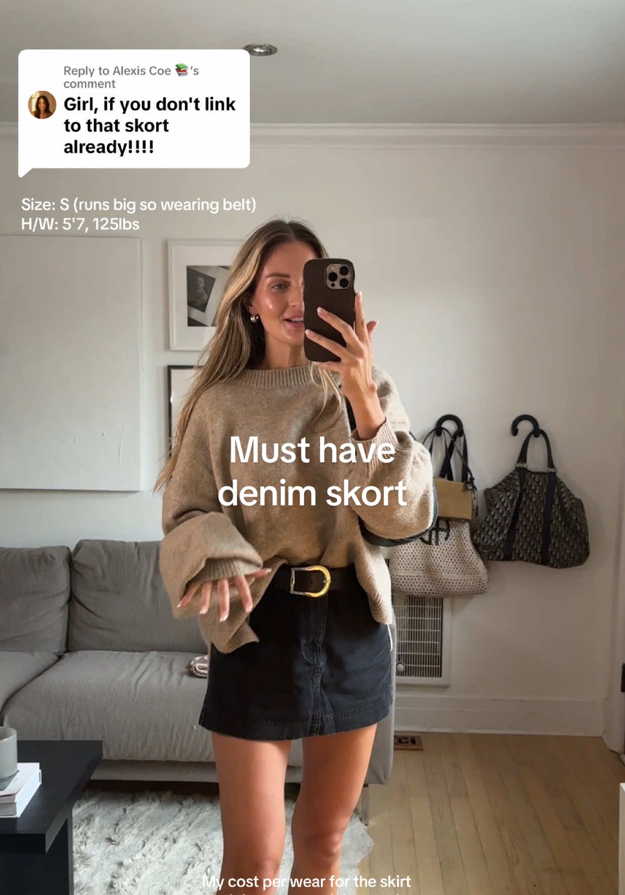 Replying to @Alexis Coe 📚 probably my most worn item from TikTok shop! Obsessed with it 🖤 #fyp #falloutfitinspo 