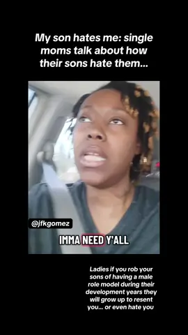 Single moms talk about how much their son hates them #singlemoms #babydaddy #kevinsamuels #blackfamily #passportbros 