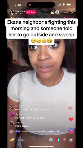 Not she called us messy‼️‼️🤣😆😆 #clips #ekane #ekanelive #fyp 