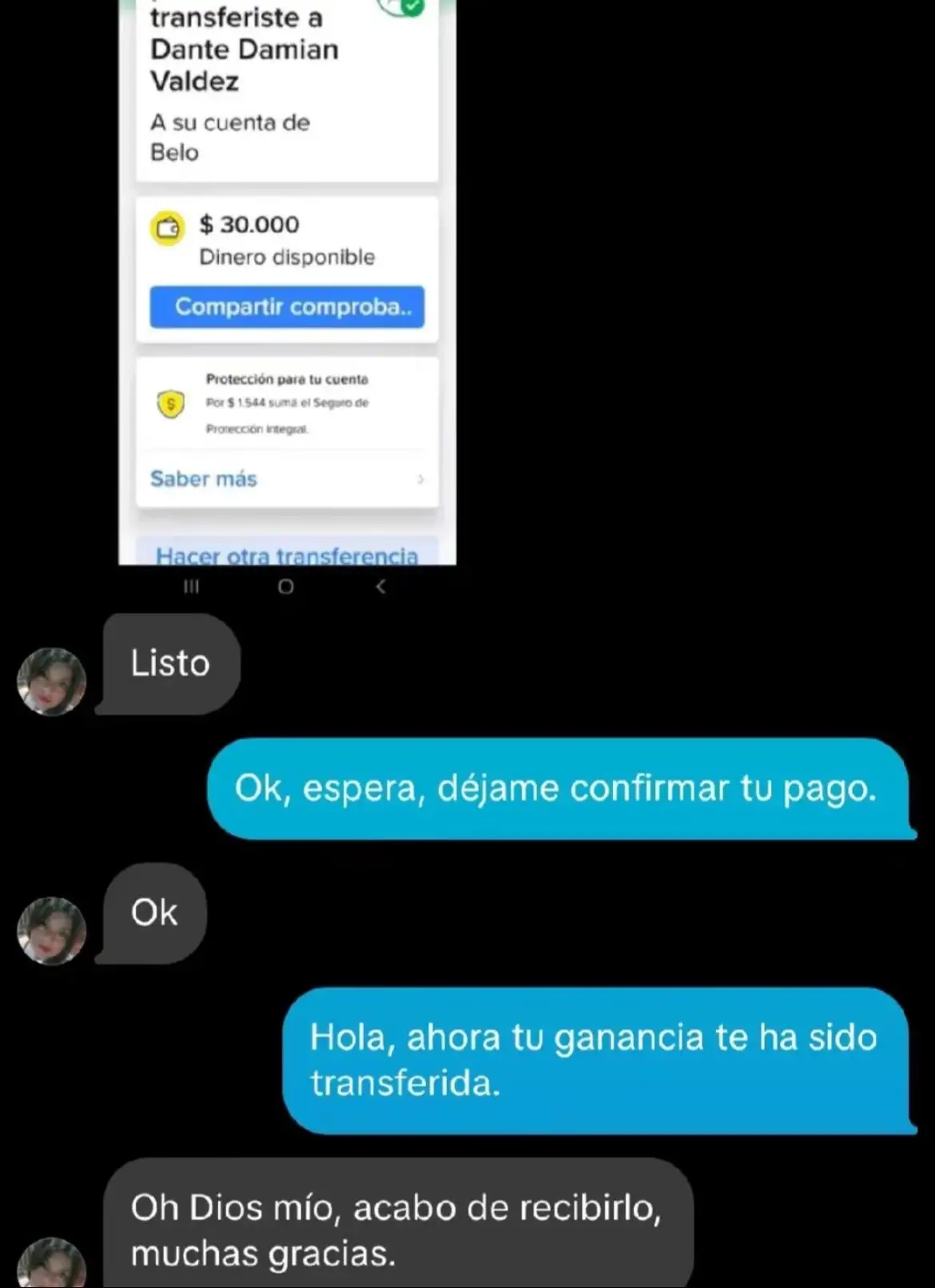 Solo envía un mensaje directo y pregunta cómo funciona, no demoramos en depositar ganancias, solo toma 30 minutos obtener ganancias después de depositar