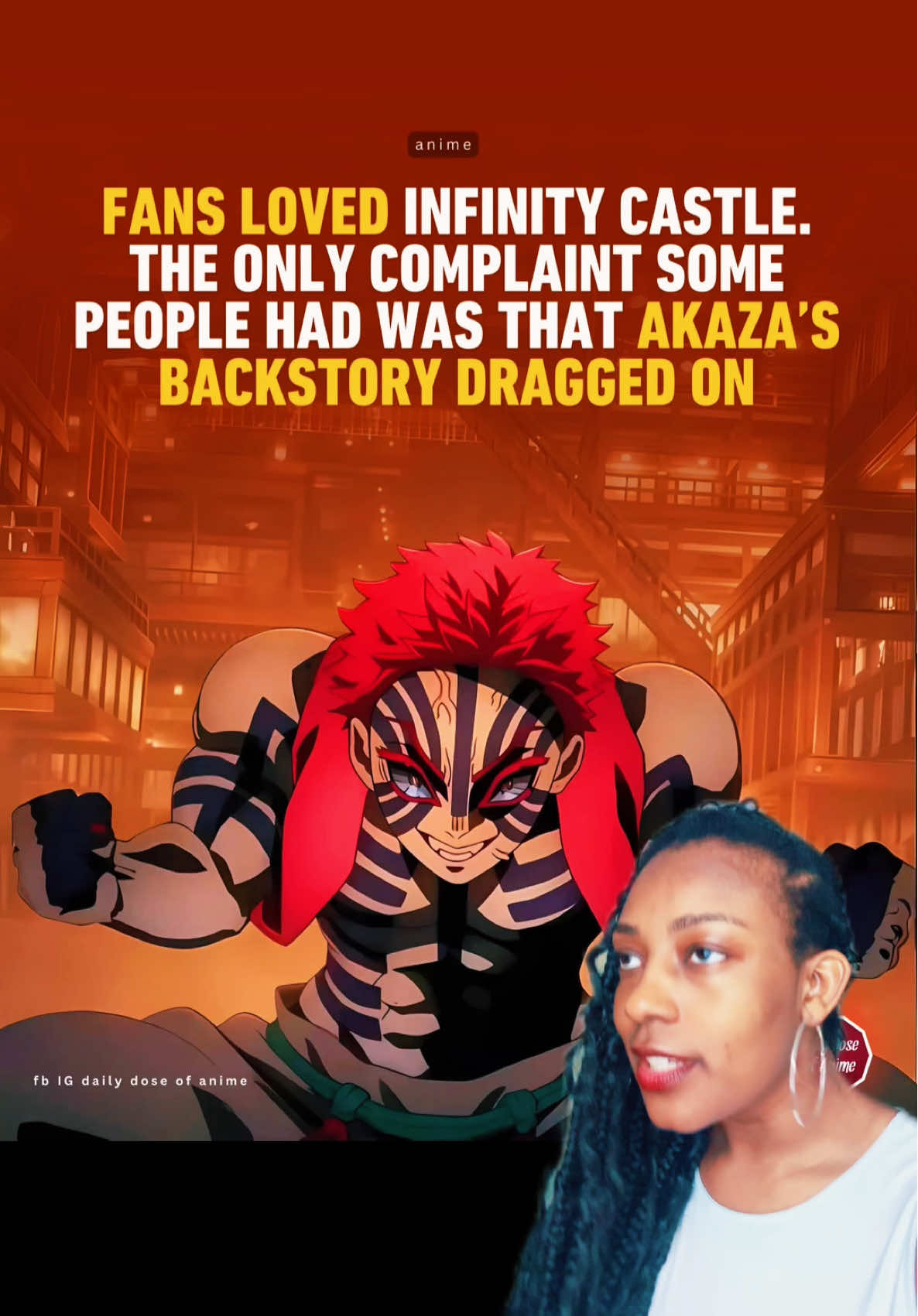 Or just stfu cuz nb listening to yall complaints 😂😂 #demonslayerinfinitycastle #akazabackstory #kimetsunoyaiba #anime #kokushibobackstory 