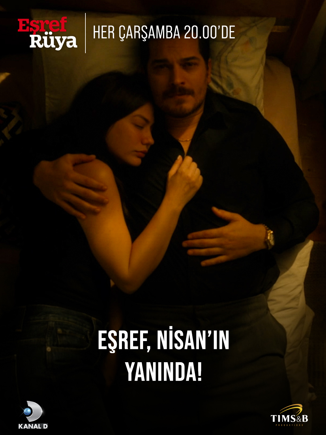 Eşref, Nisan’ı yalnız bırakmıyor… #EşSan  #EşrefRüya yeni bölümüyle #KanalD’de.  @kanald @timsandb