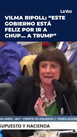 EL EXABRUPTO DE VILMA RIPOLL EN DEBATE 🏛️ La diputada de izquierda Vilma Ripoll generó controversia en la Comisión de Presupuesto y Hacienda al pronunciar fuertes declaraciones contra el Gobierno. La legisladora afirmó de forma explícita que 