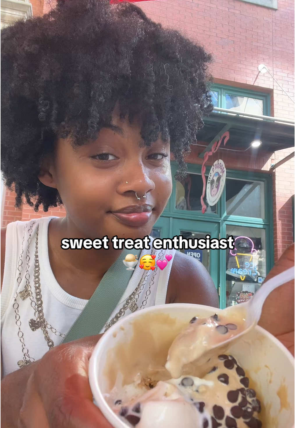 You always deserve a sweet treat 💕🥰 #sweettreat #margies901homemadeicecream 