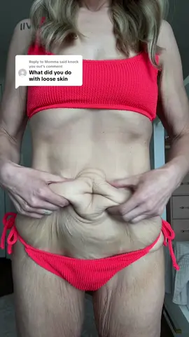 Replying to @Momma said knock you out I had a mommy makeover 1.5 years ago to remove my lower abdomen skin along with strength training. #looseskin #transformation #glp1 #mommymakeover 