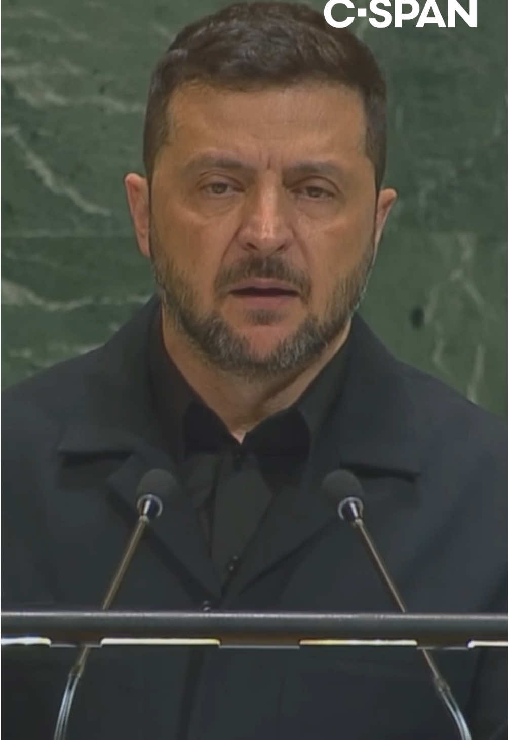 Ukrainian President Volodymyr Zelensky told the United Nations on Wednesday the world was facing “the most destructive arms race in human history” as he called on the international community to act against Russia, warning their countries could be next.   “The 21st century isn’t much different from the past. If a nation wants peace, it still has to work on weapons. It’s sick, but that’s the reality,” he said in an address before the U.N. General Assembly. “Weapons decide who survives.”   The Ukrainian leader said recent advancements in drones and artificial intelligence, sparked by Russia’s invasion, presented a unique challenge to world peace.   “It’s only a matter of time, not much, before drones are fighting drones, attacking critical infrastructure and targeting people all by themselves,” he said.   “We are now living through the most destructive arms race in human history because this time, it includes artificial intelligence.”   President Zelensky warned that Russian President Vladimir Putin would not stop at Ukraine, noting the recent incursions into NATO airspace over Poland, Romania and Estonia.   “Stopping Russia now is cheaper than wondering who will be the first to create a simple drone carrying a nuclear warhead,” he said. #zelensky #ukrainewar #unitednations #unga #cspan 