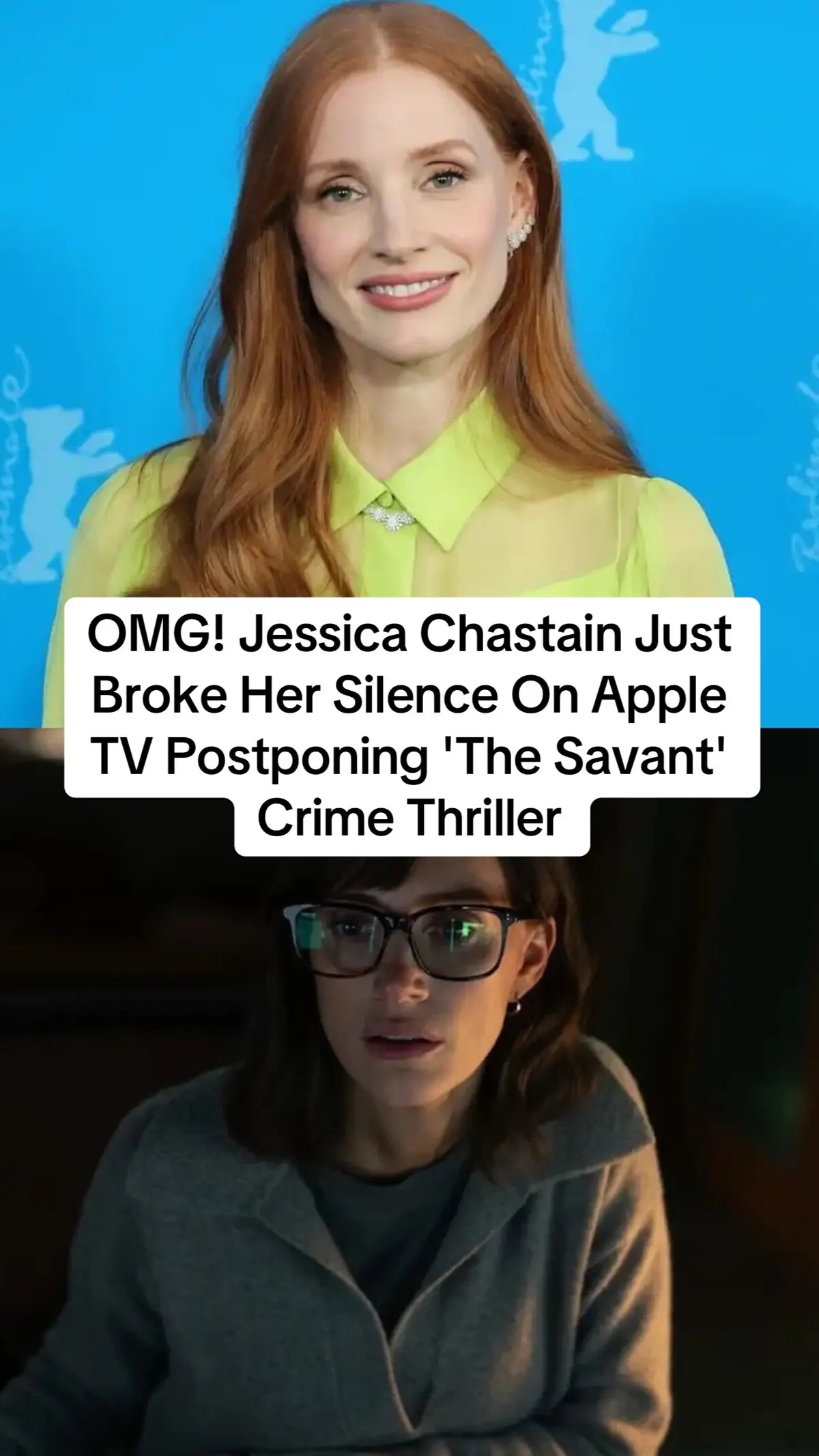 What did you think about what she said?? #jessicachastain #jessicachastainedit #charliekirk #fyp 