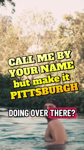 hey pittsburgh!! if you’ve never seen the movie CALL ME BY YOUR NAME, don’t even worry about it. this translation is all yinz need. hope it makes you laugh but also… maybe feel something? funny and yet moving? da burgh but… da feels? #sketchcomedy #weirdcomedy #pittsburgh #funnyvideo 