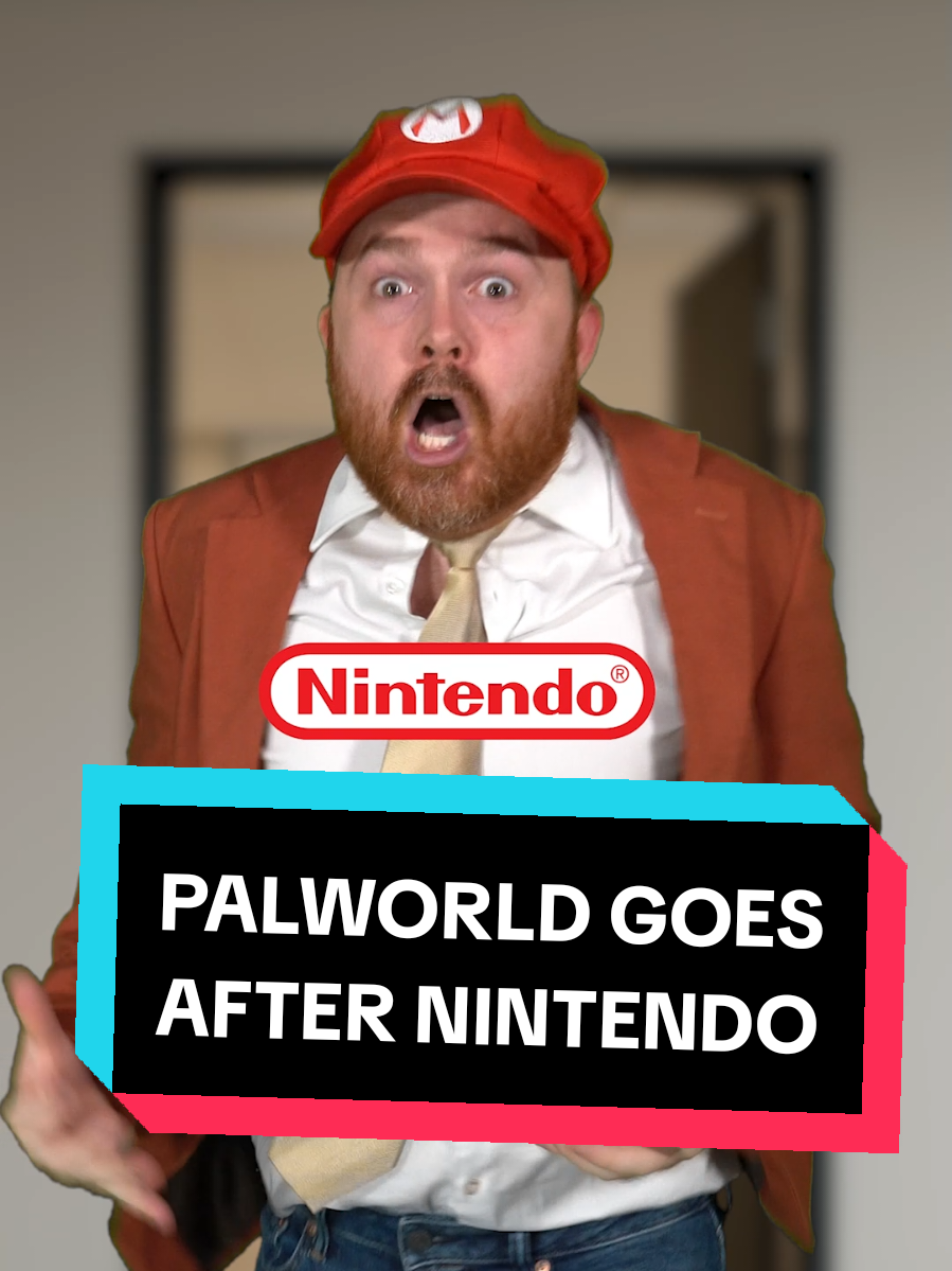 Nintendo has to be screaming right now 😂 #gaming #nintendo #palworld #comedy #skit 