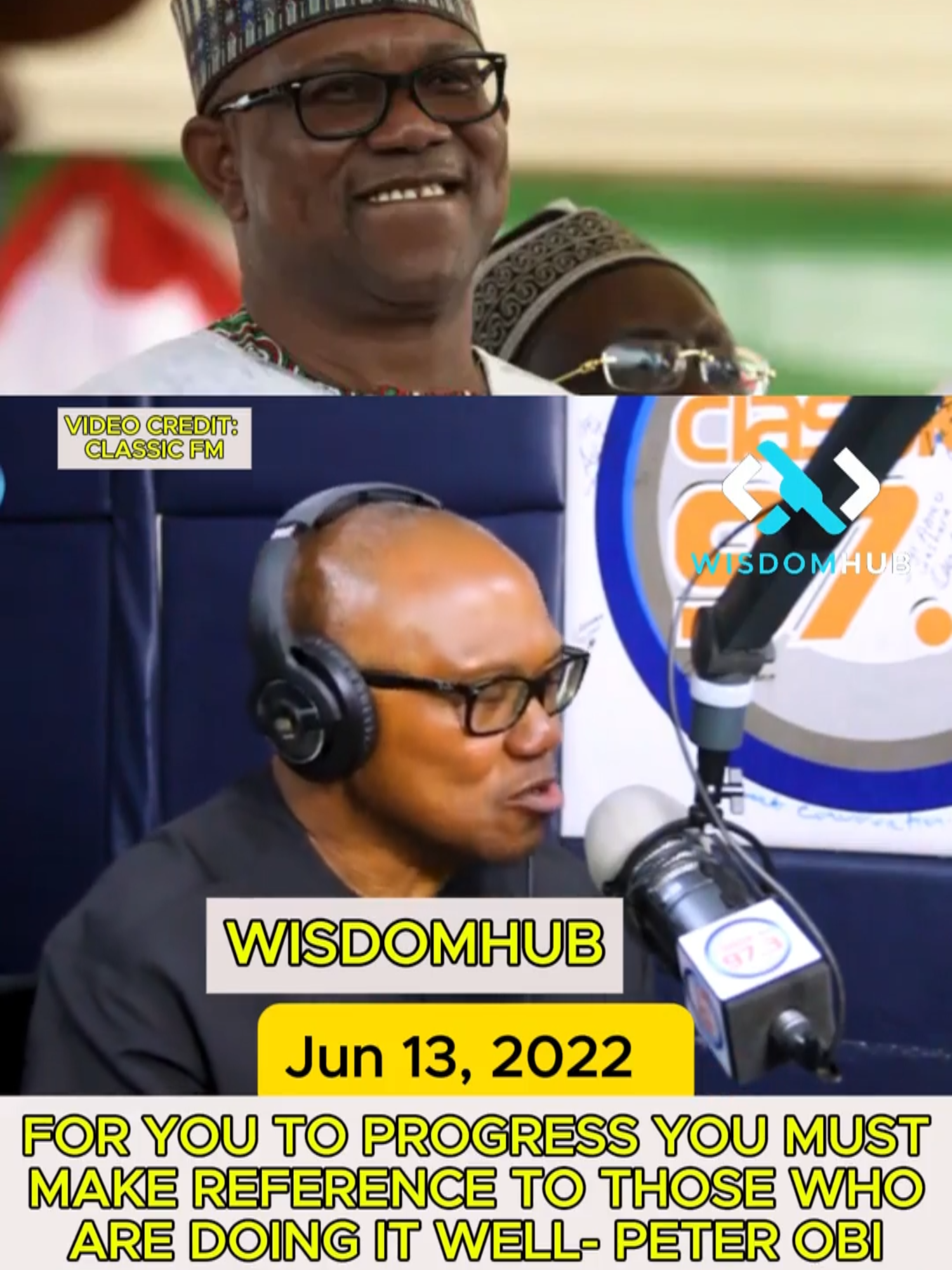 FOR YOU TO PROGRESS YOU MUST MAKE REFERENCE TO THOSE WHO  ARE DOING IT WELL- PETER OBI#wisdomhub #videoviral #everyone  #trendingnews #electoralreform #nigeriapolitics #nigerianews  #nigerianpolitics #obidientmovement #ELECTORALREFORM  #viralvideotiktok #trendingvideo #FIXINEC