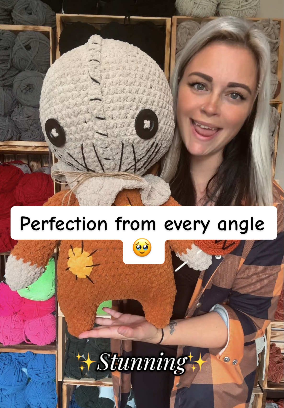 🎃Perfection from every angle🎃 Trick R Treat Sam Plushie 🎃#trickrtreat #trickrtreatsam #horrortok #plushies 