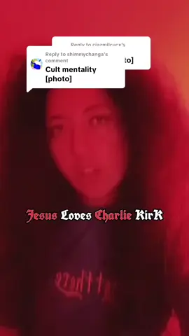 Replying to @shimmychanga☆ Jesus Loves Charlie Kirk #donaldtrump 