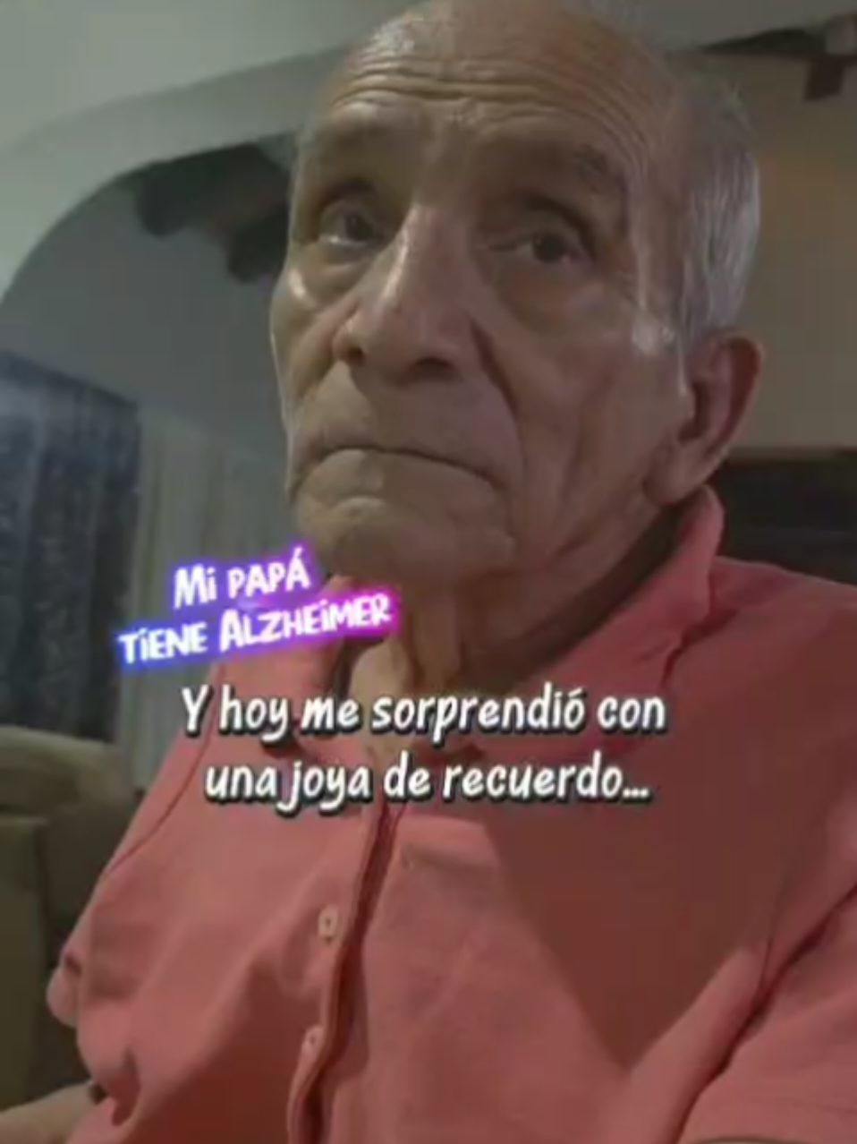 Hoy mi papá me recordó el significado de mi nombre... y me regaló un momento para siempre. #alzheimer #demencia #dementia #alzheimers #abuelos 