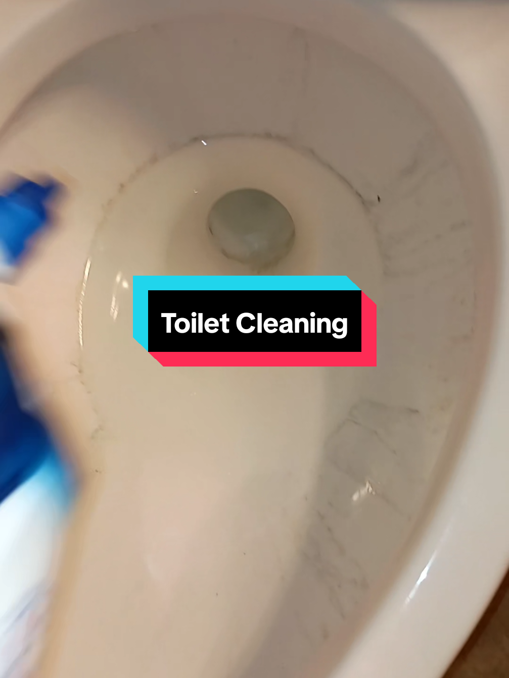 I put the toilet bowl cleaner in when I first get to work so it does most of the work for me! Toilet bowl cleaner does NOT go anywhere but the toilet. #lysol #toiletbowlcleaner #clean #cleaningtiktok #toiletclean 