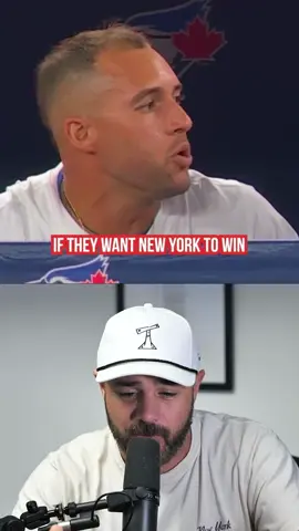 George Springer suggests umpires are trying to help the Yankees win the division, a breakdown #MLB #yankees #bluejays #breakdown 