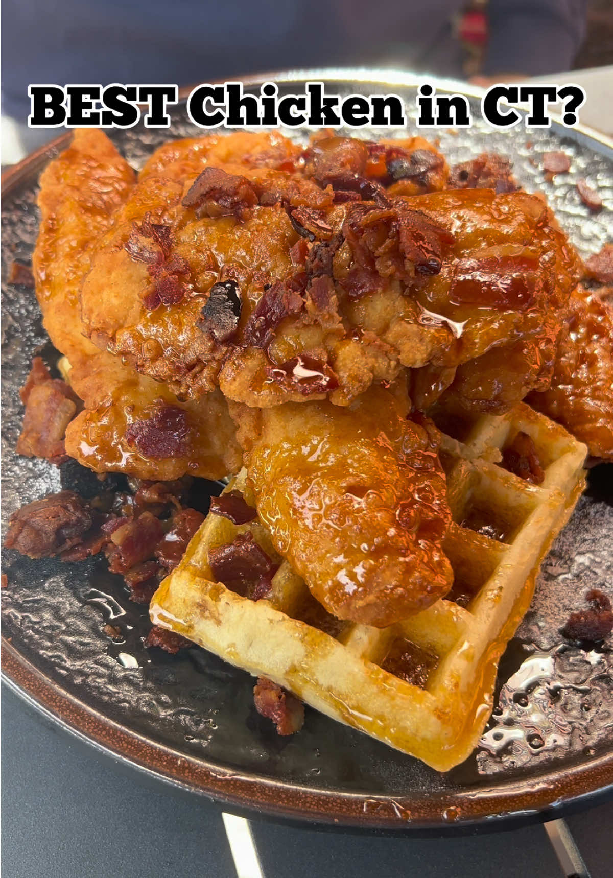 Is The Flying Monkey Bar & Grill a hidden gem or overhyped? 🤨 #HiddenGem #CTEats #Foodie #FoodTok #Chicken