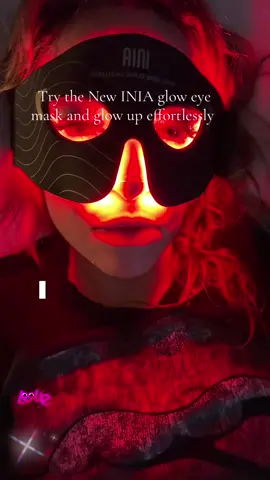 Meet the INIA Glow Eye Mask—your 10-minute fix for brighter, de-puffed, well-rested eyes. Red + near-infrared light help soften fine lines, boost radiance, and revive tired under-eyes—hands-free and feather-light. It’s cordless, comfy, and crazy easy to use: cleanse, pop it on, glow for 10 minutes, then finish with your favorite eye cream. It’s on SALE right now—grab it before it’s gone! @INIA BeautyCraft #INIA #INIAEyeMask #RedLightTherapy #NIRTherapy #LEDEyeMask  