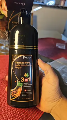 shampoo Tintura Capilar 3 em 1  #shampo #tintura #tinturacapilar #cabelosbrancos #tiktokshop 