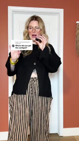 Replying to @kimberlykunta this cardigan is such a vibe! #knitcardigan #womensfashion #tiktokshopfalldealsforyou 