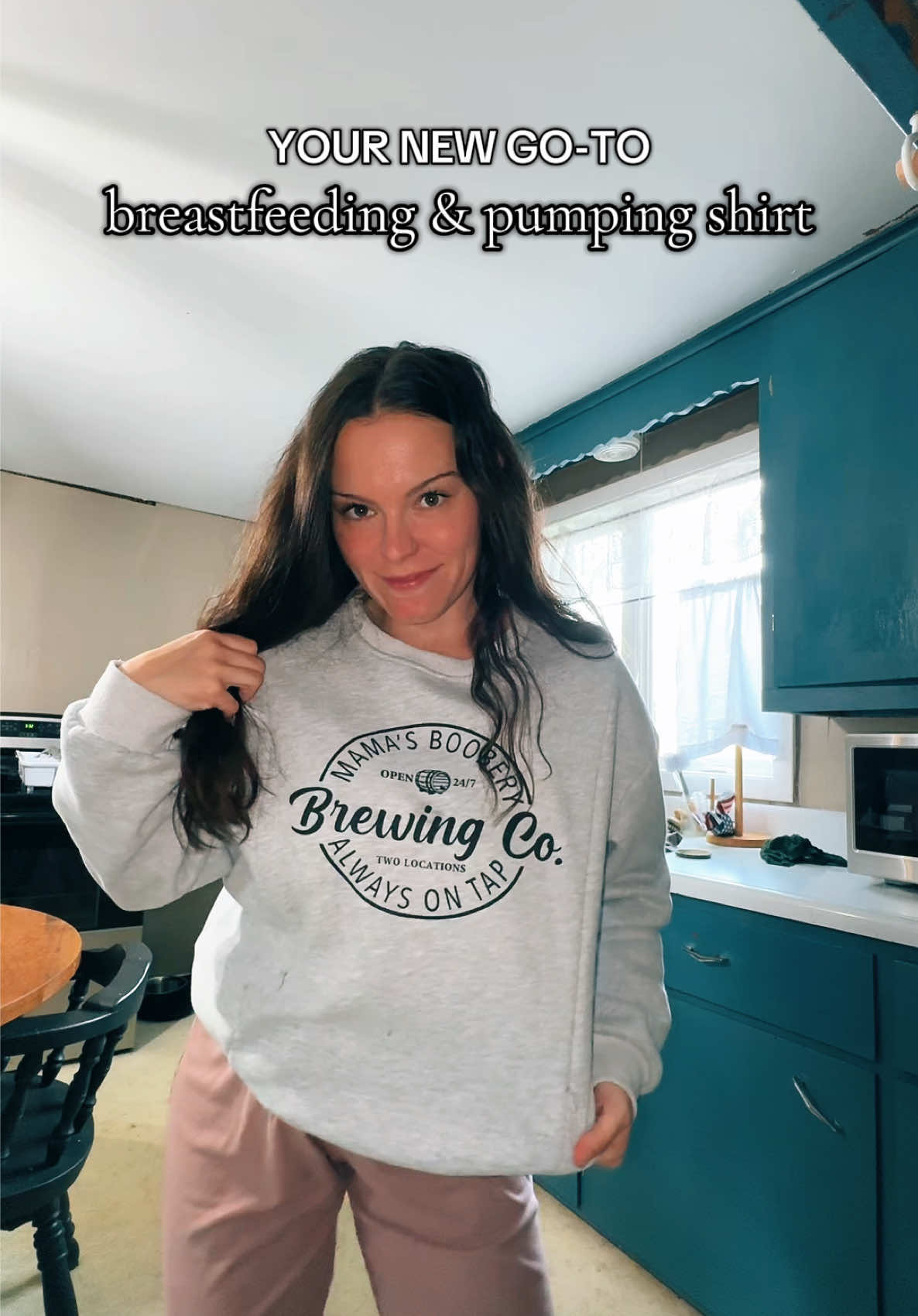 If you’re a mama you know! It is just perfect for breastfeeding and pumping!!🤍✨ #breastfeeding #breastfeedingjourney 