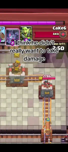 Chill chill its okay to get some damage #clashroyale #ClashRoyale #fyp #fyppppppppppppppppppppppp 