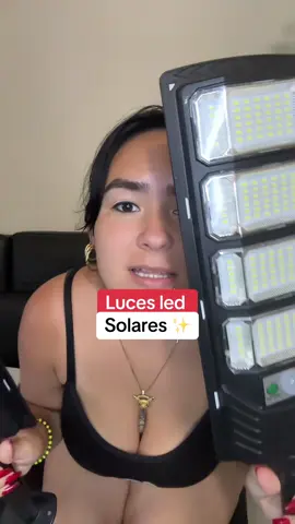 Alumbra tu patio, con estas maravillas de luces LED que se recarguen solar #luzLedPaneles #LucesSolares #iluminatupatio 